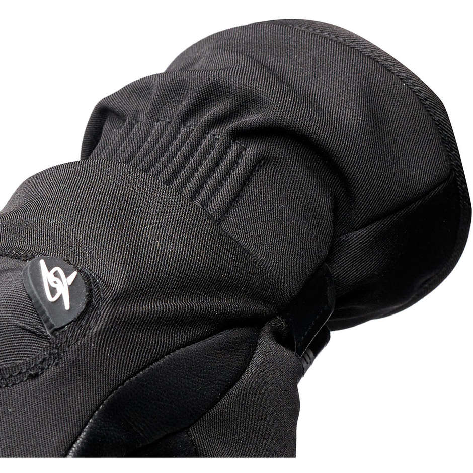 Spyke Commuter Dry Tecno Black Winter Motorcycle Gloves