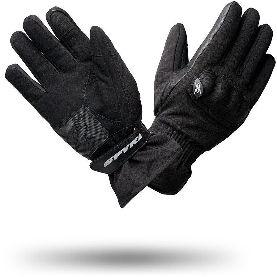 Spyke Commuter Dry Tecno Noir Gants de moto d'hiver