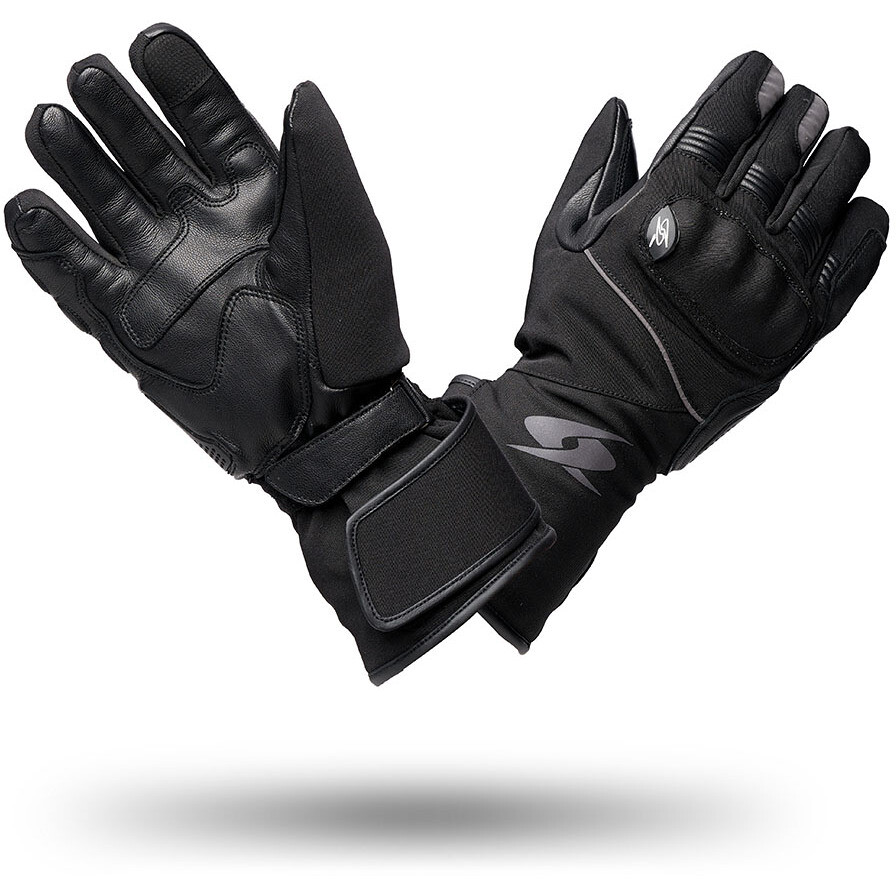 Spyke Latitude Dry Tecno Black Winter Motorcycle Gloves