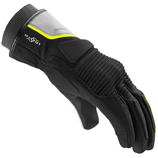 Spyze BREEZE Touring H2Out Spidi Motorcycle Leather Gloves Black Gray