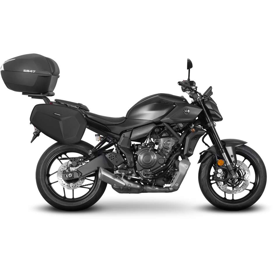 SR Shad Side Frames for Bags Specific for YAMAHA MT07 (2025)