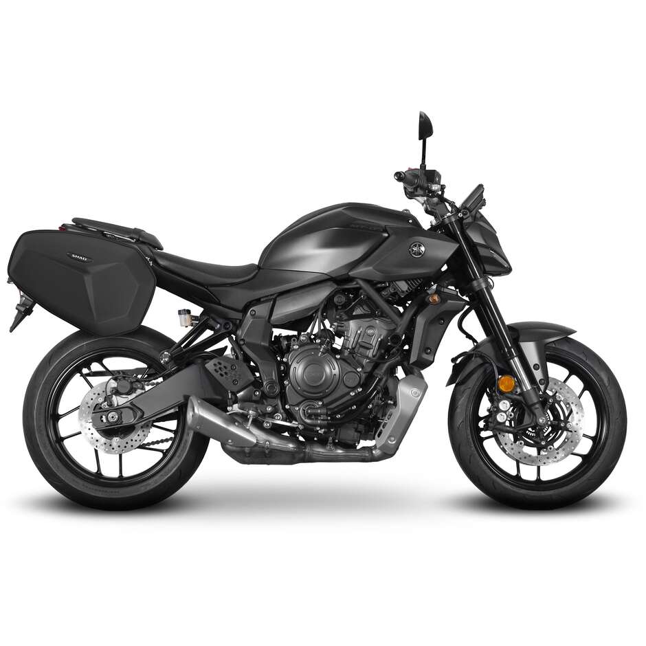 SR Shad Side Frames for Bags Specific for YAMAHA MT07 (2025)