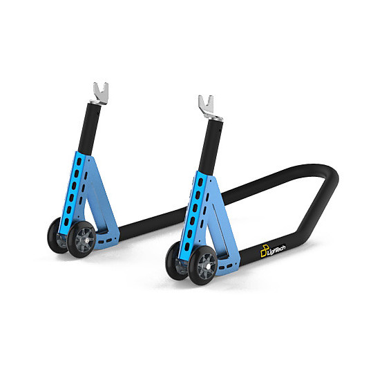 Stands Rear Aluminum LighTech with Forks Blue