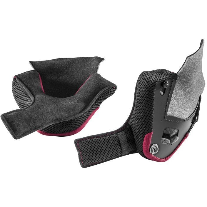 Steady Fit Wine X-Lite cheek pads for X-403 GT / UC Helmet - Size S
