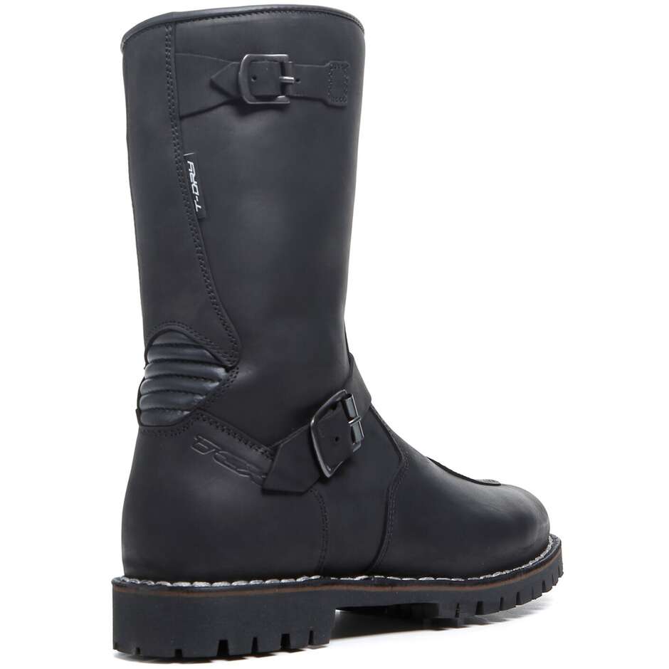 Stiefel Motorrad Touring TCX Gewohnheit Kraftstoff Wasserdicht Schwarz