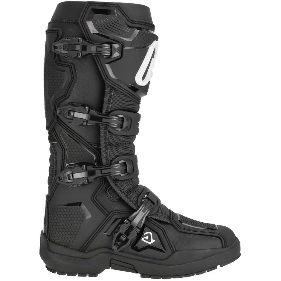 Stivale da Motocross Enduro ACERBIS ARTIGLIO Nero Bianco