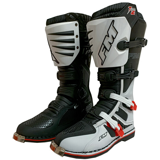Stivale Moto Cross Enduro THUNDER 2 ENDURO Bianco taglia 43