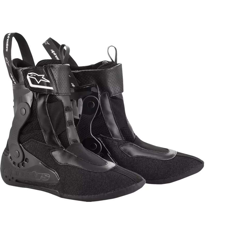 Stivaletti interni di ricambio per Stivali Motocross Alpinestars INNER BOOTIE TECH 10 Nero
