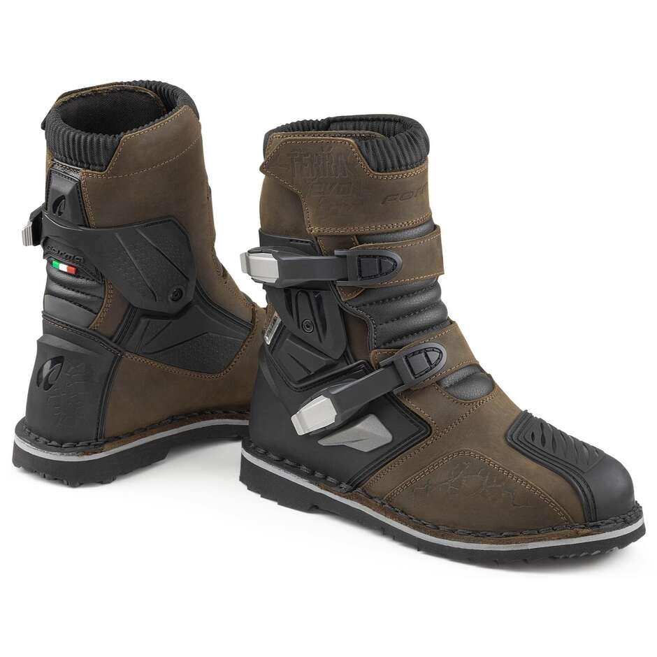 Stivali Bassi Moto Touring TERRA EVO LOW Brown taglia 39