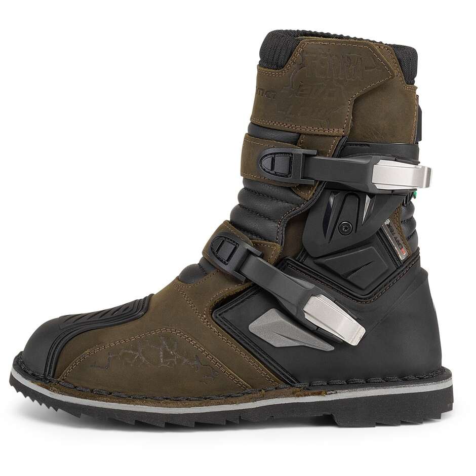 Stivali Bassi Moto Touring Forma TERRA EVO LOW Brown
