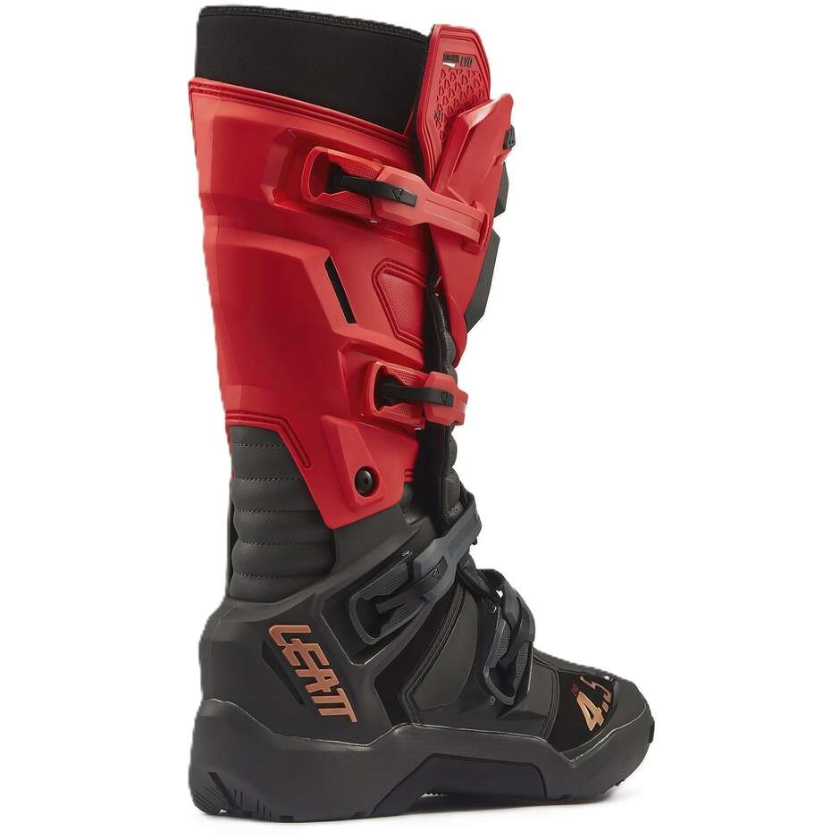 Stivali Moto 4.5 Enduro Evo Leatt Rosso
