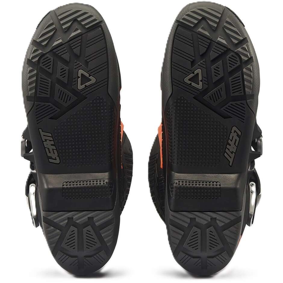 Stivali Moto 5.5 FL Enduro Evo Leatt Bianco Arancio Nero