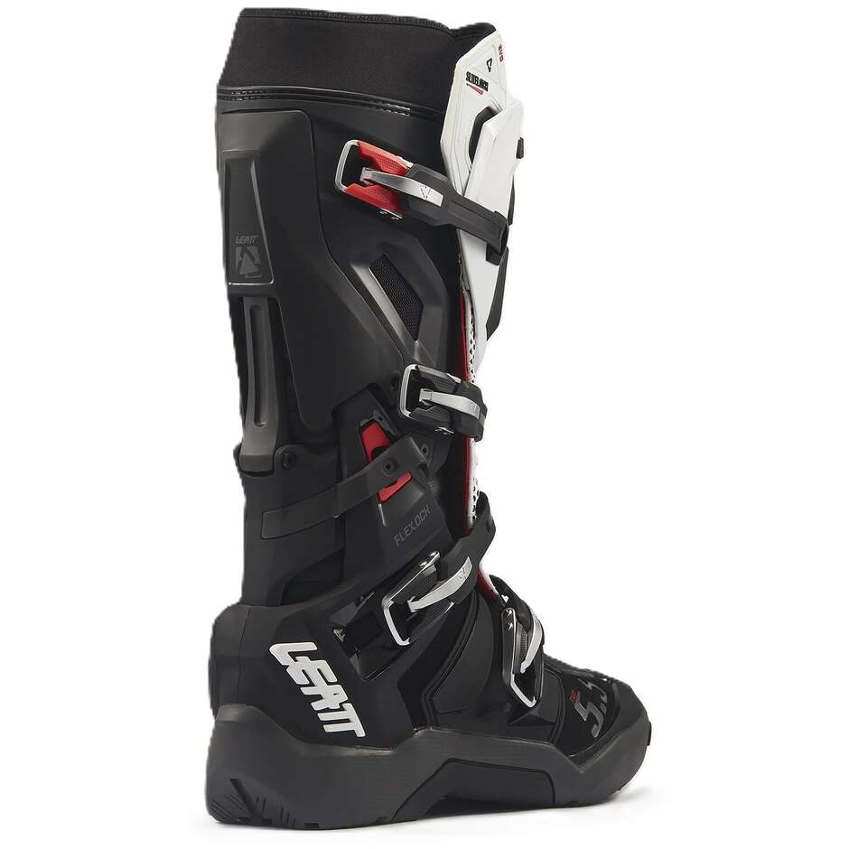 Stivali Moto 5.5 FL Enduro Evo Leatt Bianco Nero