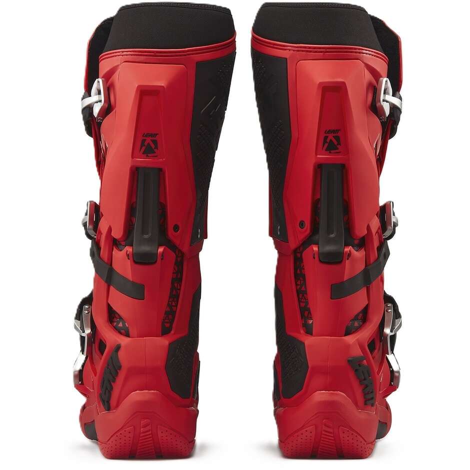 Stivali Moto 5.5 FlexLock Evo Leatt Rosso