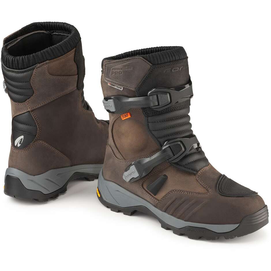 Stivali Moto Adventure Forma ADVENTURE PRO LOW Dry Marrone