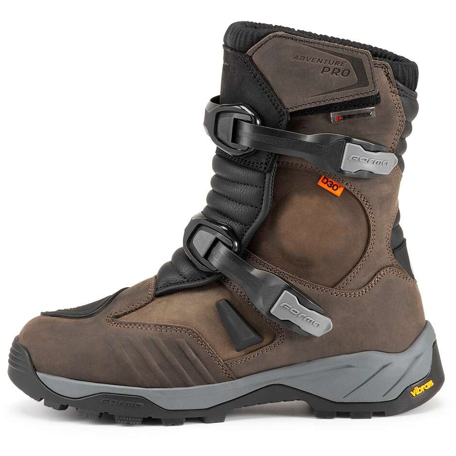 Stivali Moto Adventure Forma ADVENTURE PRO LOW Dry Marrone