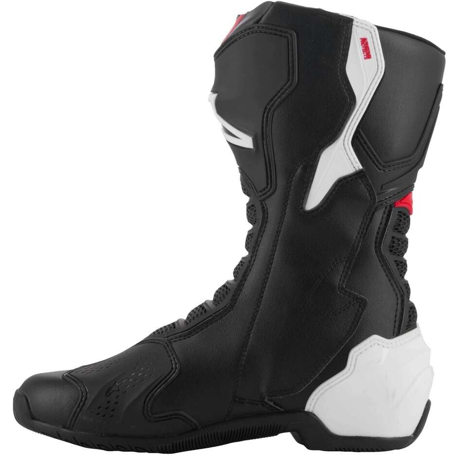 Stivali Moto Alpinestars SMX-6 V3 Nero Bianco Rosso Graphic