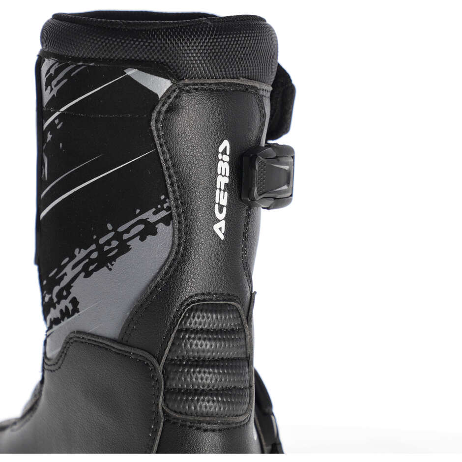 Stivali Moto Bambino Cross Enduro Acerbis PUPPY KID Nero
