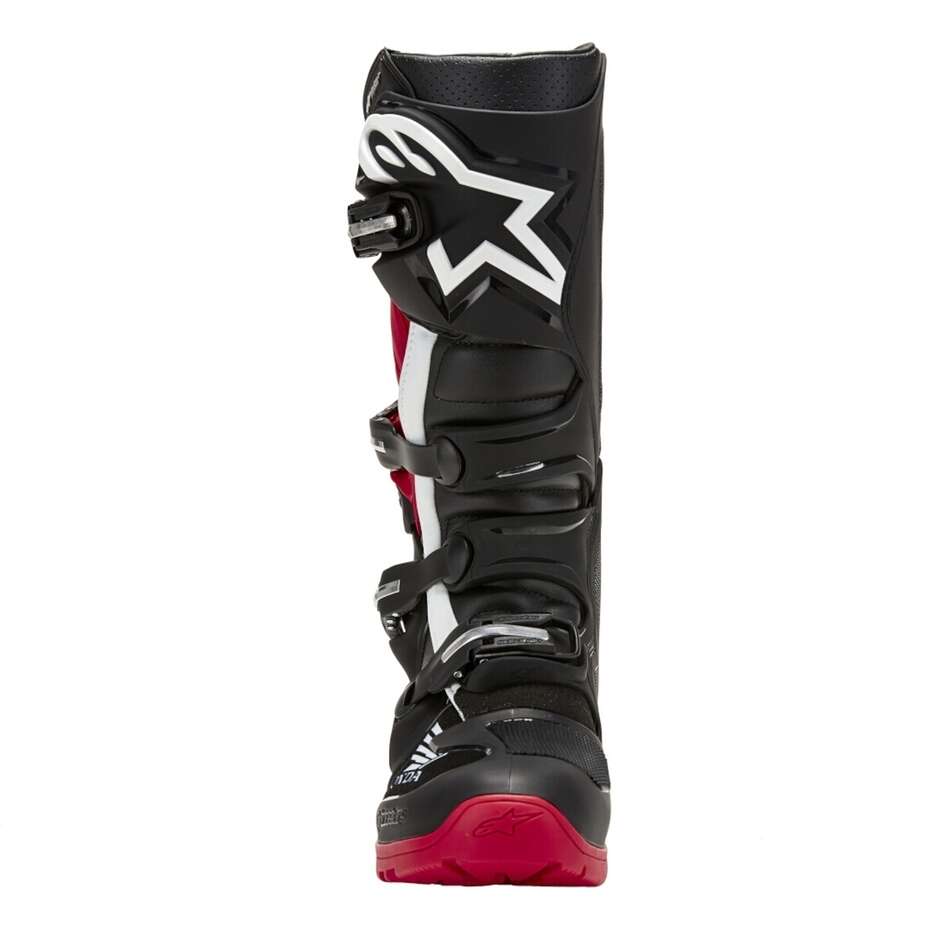 Stivali Moto Cross Alpinestars HONDA TECH 7 ENDURO DRYSTAR Nero Rosso Brillante