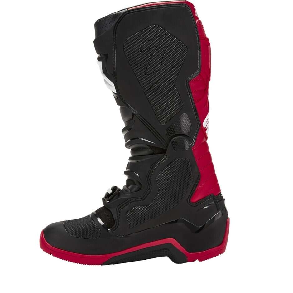 Stivali Moto Cross Alpinestars HONDA TECH 7 ENDURO DRYSTAR Nero Rosso Brillante
