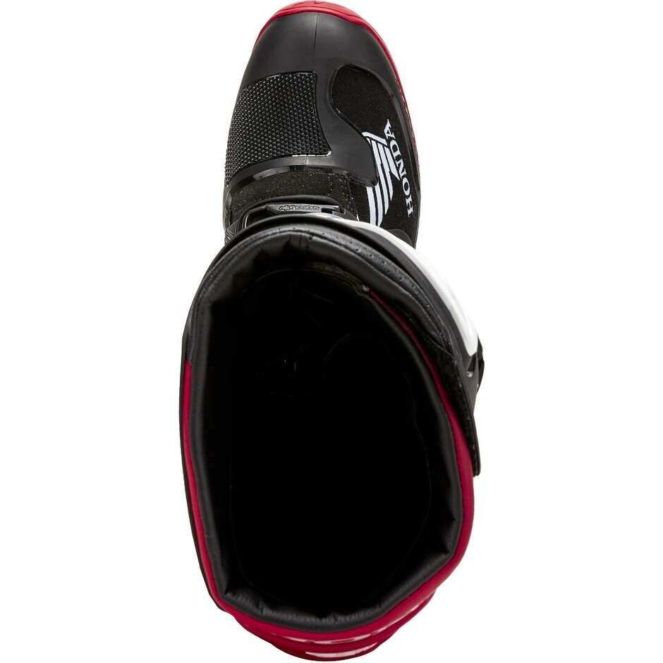 Stivali Moto Cross Alpinestars HONDA TECH 7 ENDURO DRYSTAR Nero Rosso Brillante