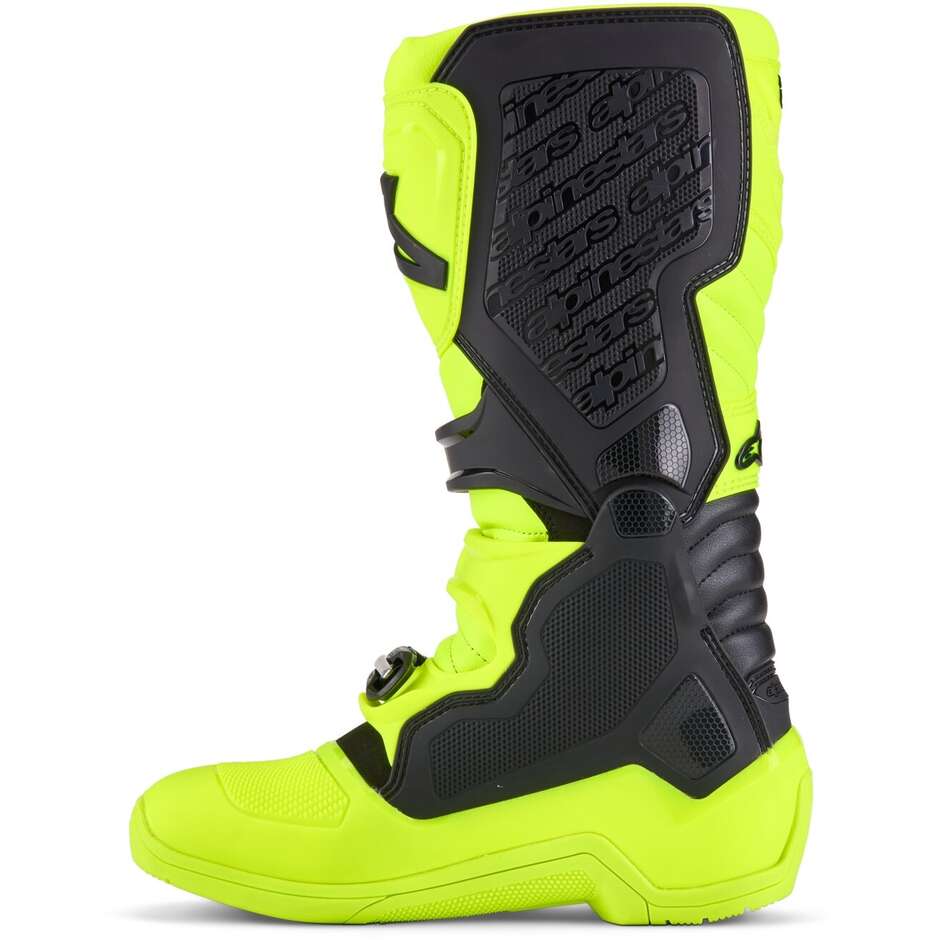 Stivali Moto Cross Enduro Alpinestars TECH 5 Giallo Fluo Nero