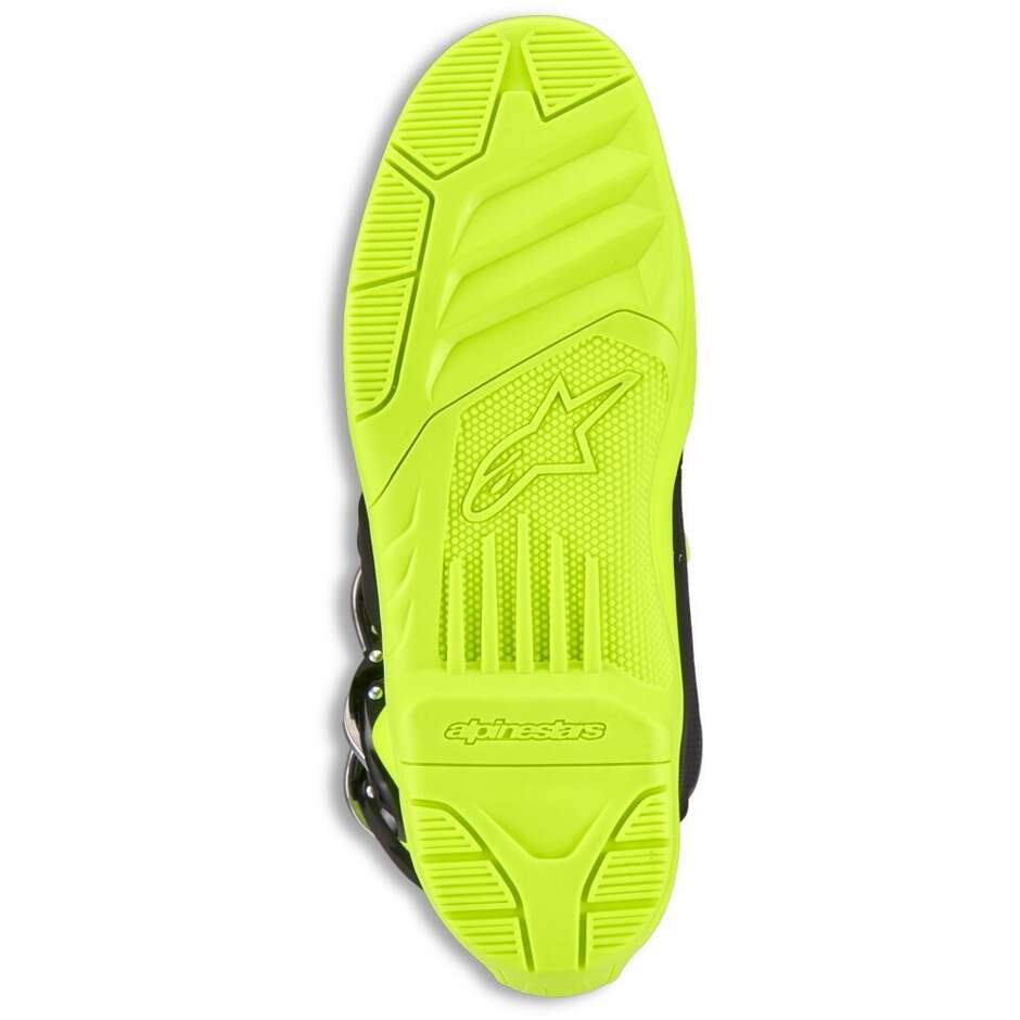 Stivali Moto Cross Enduro Alpinestars TECH 5 Giallo Fluo Nero