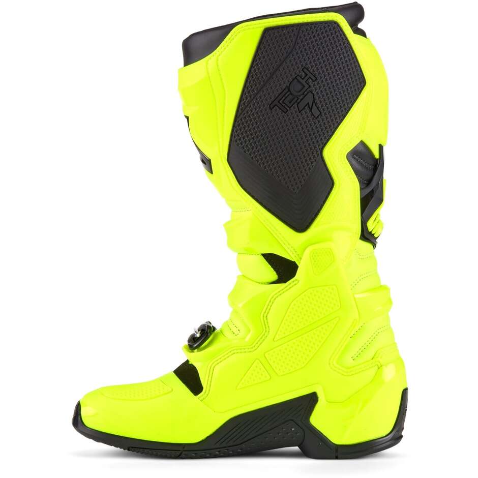 Stivali Moto Cross Enduro Alpinestars TECH 7 Giallo Fluo Nero