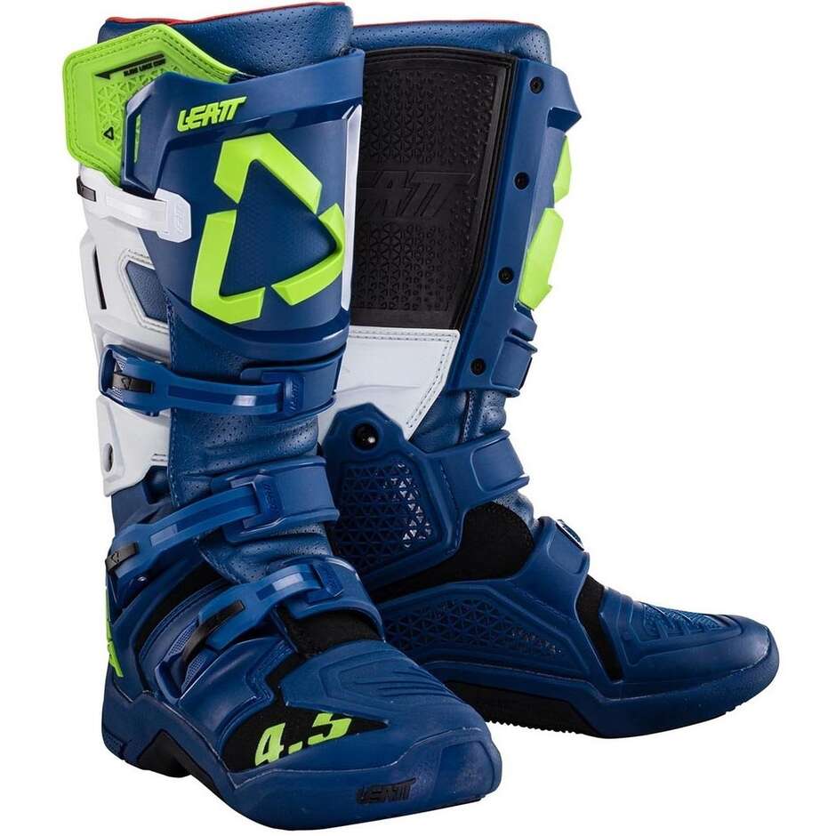 Stivali Moto Cross Enduro Leatt BOOT 4.5 Blu