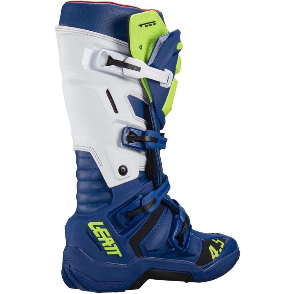 Stivali Moto Cross Enduro Leatt BOOT 4.5 Blu