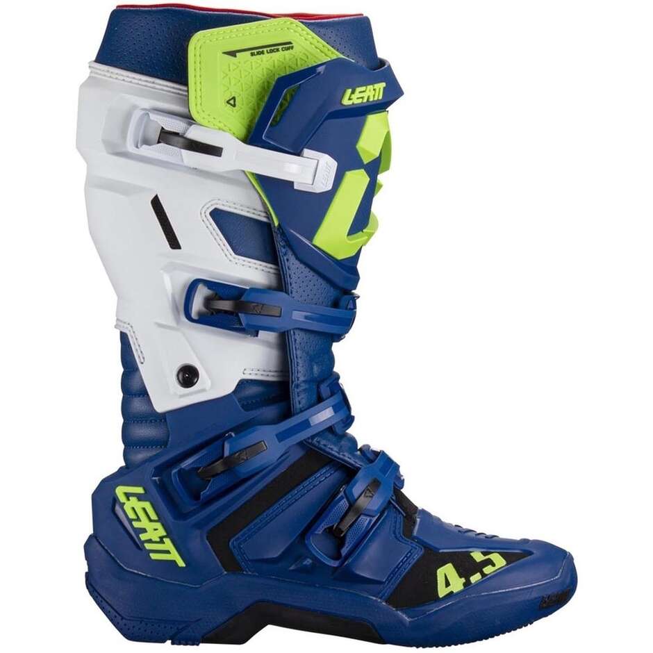 Stivali Moto Cross Enduro Leatt BOOT 4.5 Blu