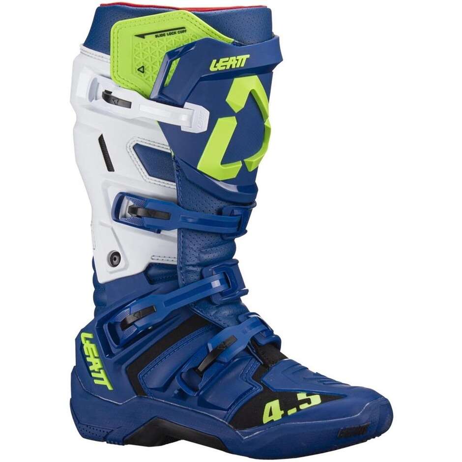 Stivali Moto Cross Enduro Leatt BOOT 4.5 Blu