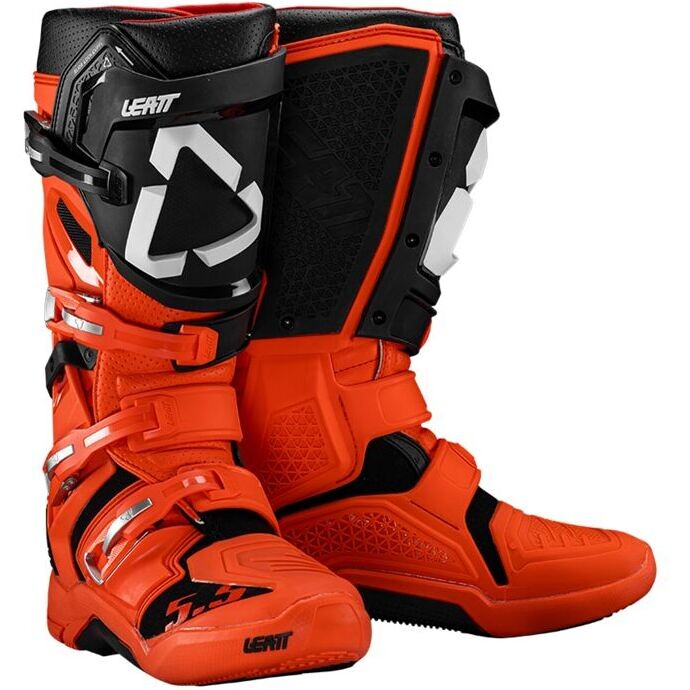 Stivali Moto Cross Enduro BOOT 5.5 FLEXLOCK Arancio taglia 42