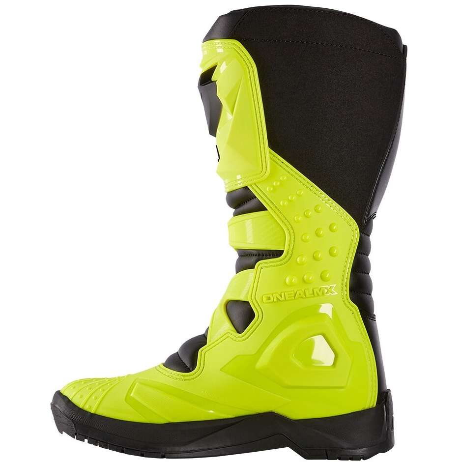 Stivali Moto Cross Enduro Oneal RSX BOOT New Nero Giallo