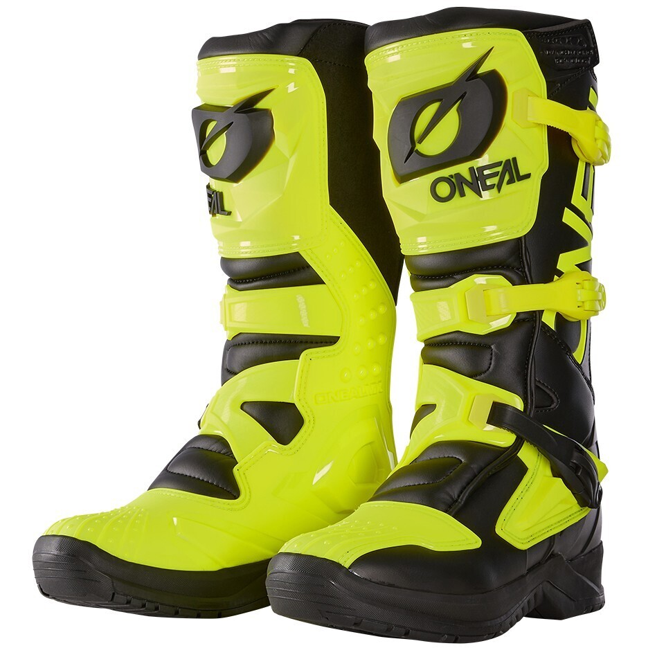 Stivali Moto Cross Enduro Oneal RSX BOOT New Nero Giallo
