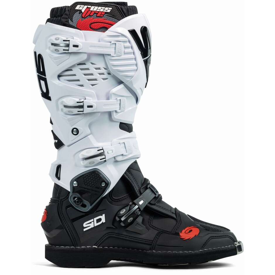 Stivali Moto Cross Enduro Sidi Crossfire 3 Nero Bianco