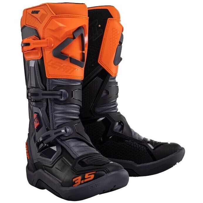 Stivali Moto Cross Ragazzo BOOT 3.5 JR Arancio taglia 37