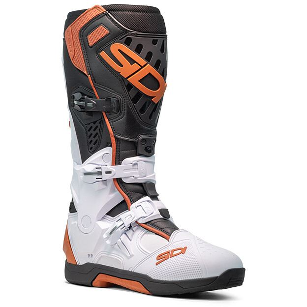 Stivali Moto Cross CROSSAIR Bianco Nero Bronzo taglia 39