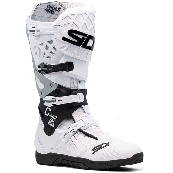 Stivali Moto Cross CROSSAIR X Bianco Nero taglia 42