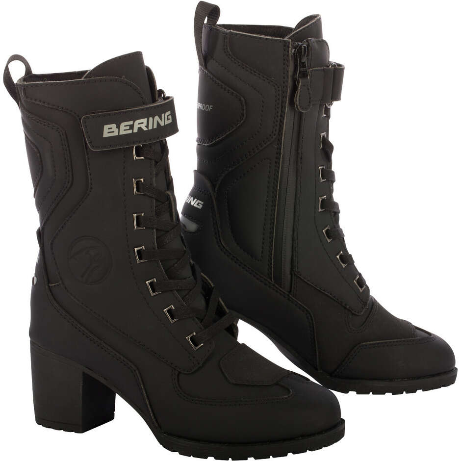 Stivali Moto Donna Bering Boots LADY LEONARDA 2 Nero