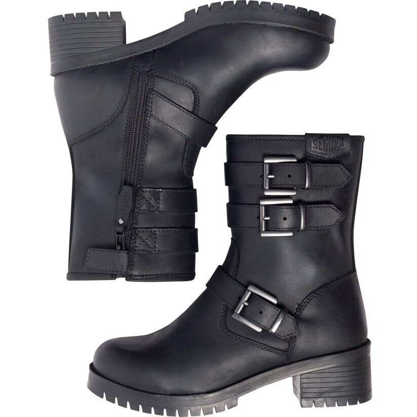 Stivali Moto Donna SEGURA LADY CAMILLE 2 Nero