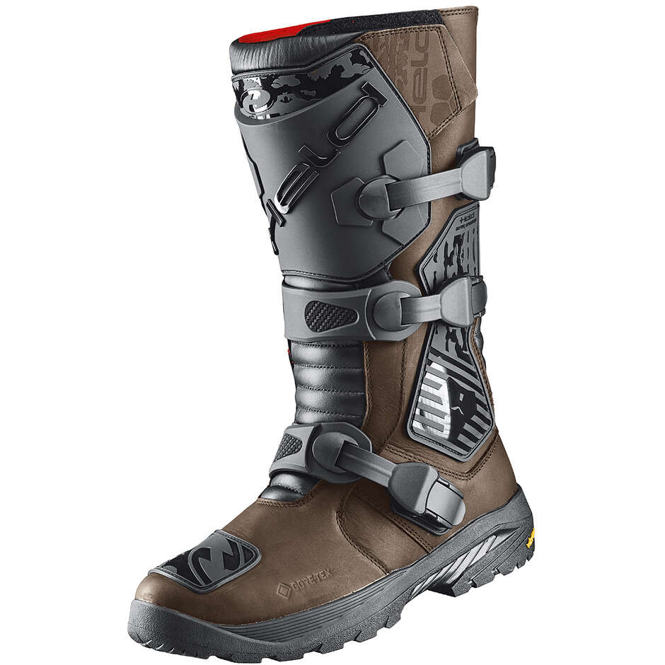 Stivali Moto Gore-Tex Brickland Marrone taglia 49
