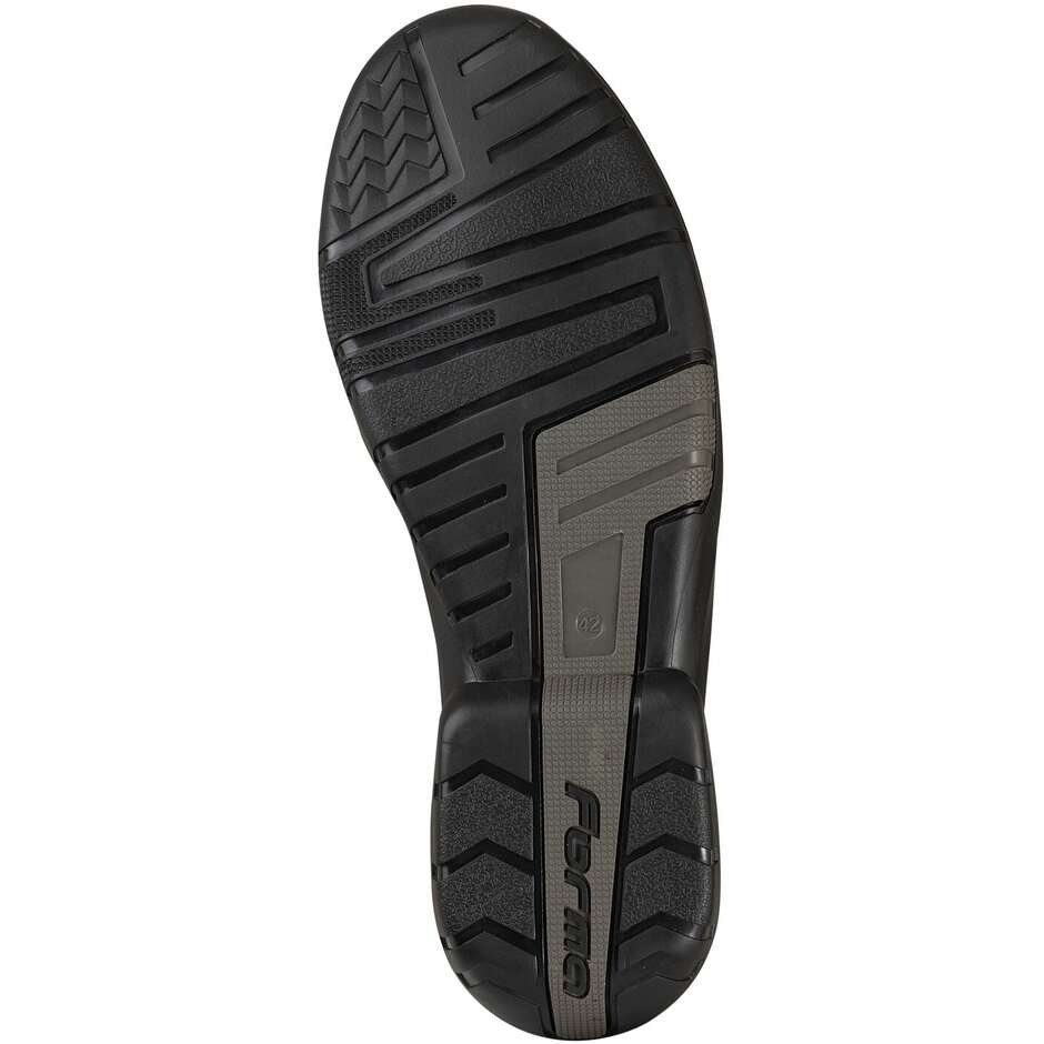 Stivali Moto In Pelle Touring Forma JASPER HDRY Nero 