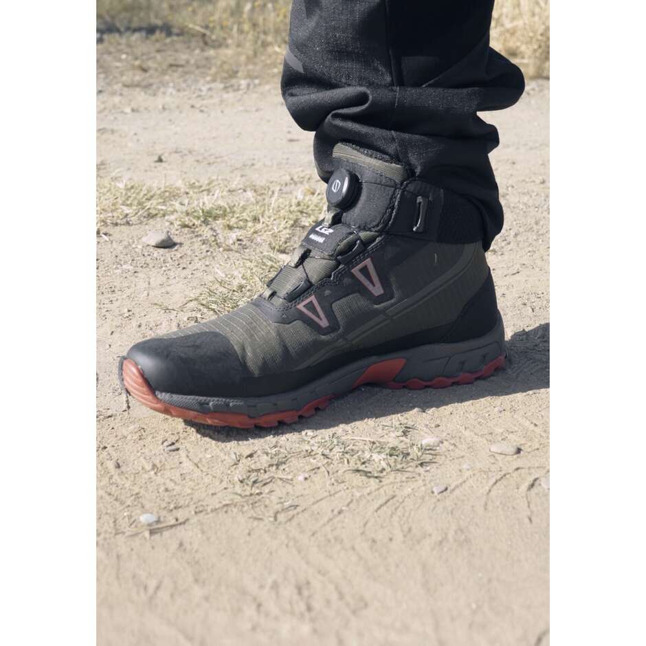 Stivali Moto LS2 TREKKER MAN WP Verde