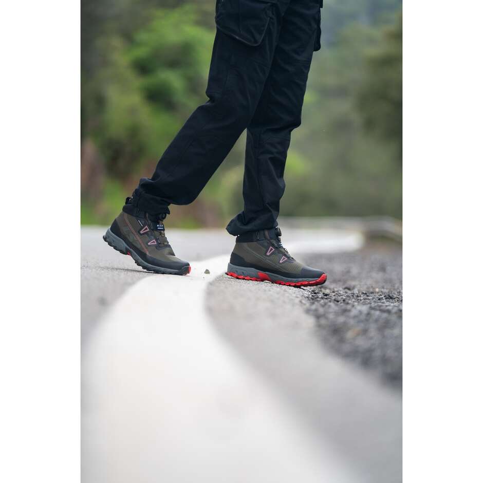 Stivali Moto LS2 TREKKER MAN WP Verde