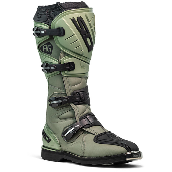 Stivali Moto Off-Road AGUEDA Army Nero taglia 47