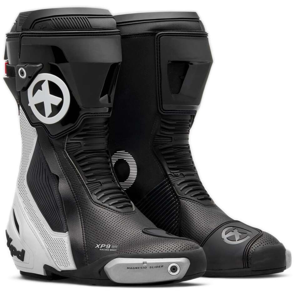 Stivali Moto Racing da Pista XPD XP9-S AIR Bianco