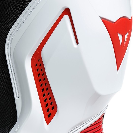 Stivali Moto Racing Dainese TORQUE 3 OUT Nero Bianco Rosso