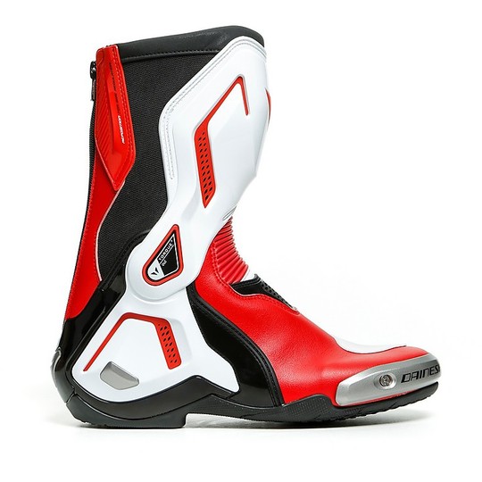 Stivali Moto Racing Dainese TORQUE 3 OUT Nero Bianco Rosso