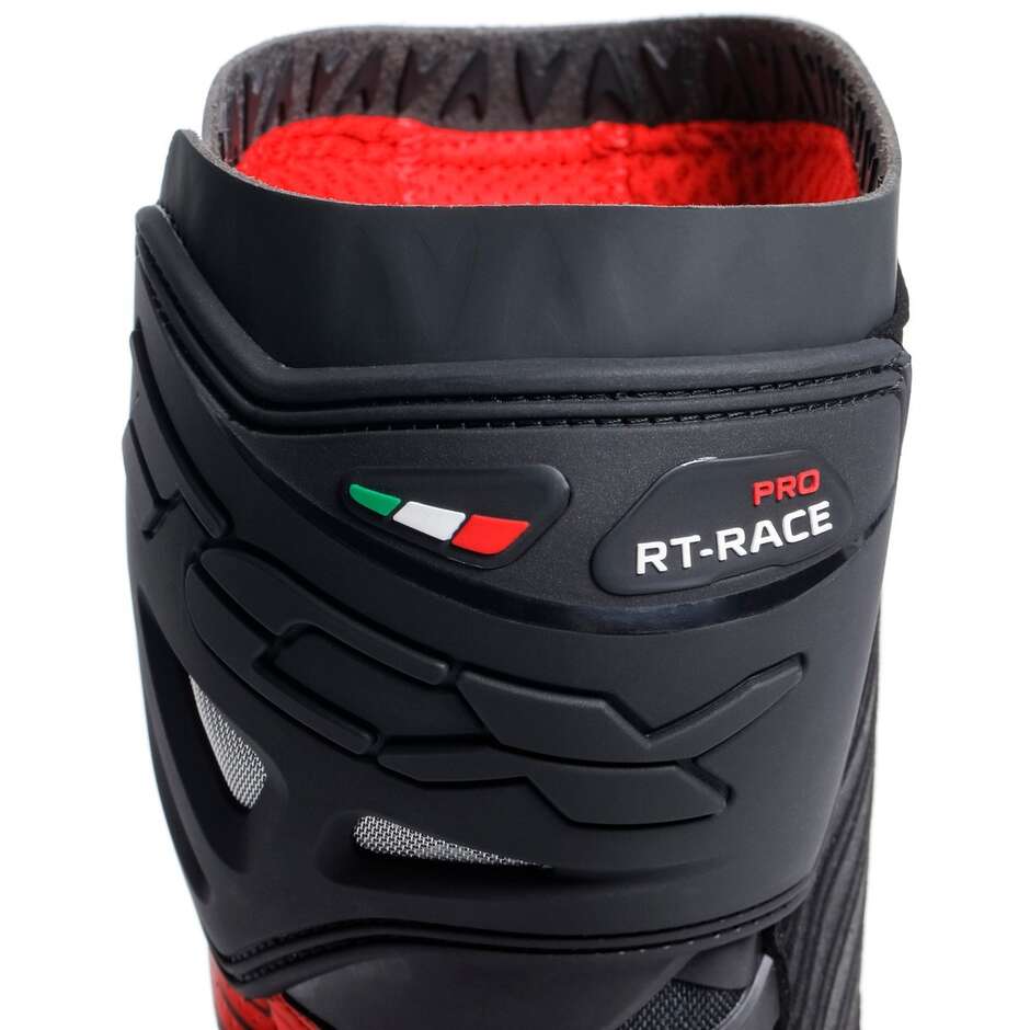 Stivali Moto Racing Tcx RT-RACE PRO AIR Nero Rosso Bianco